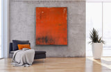 Robert Tillberg The Old Red Wall | 60"x48"