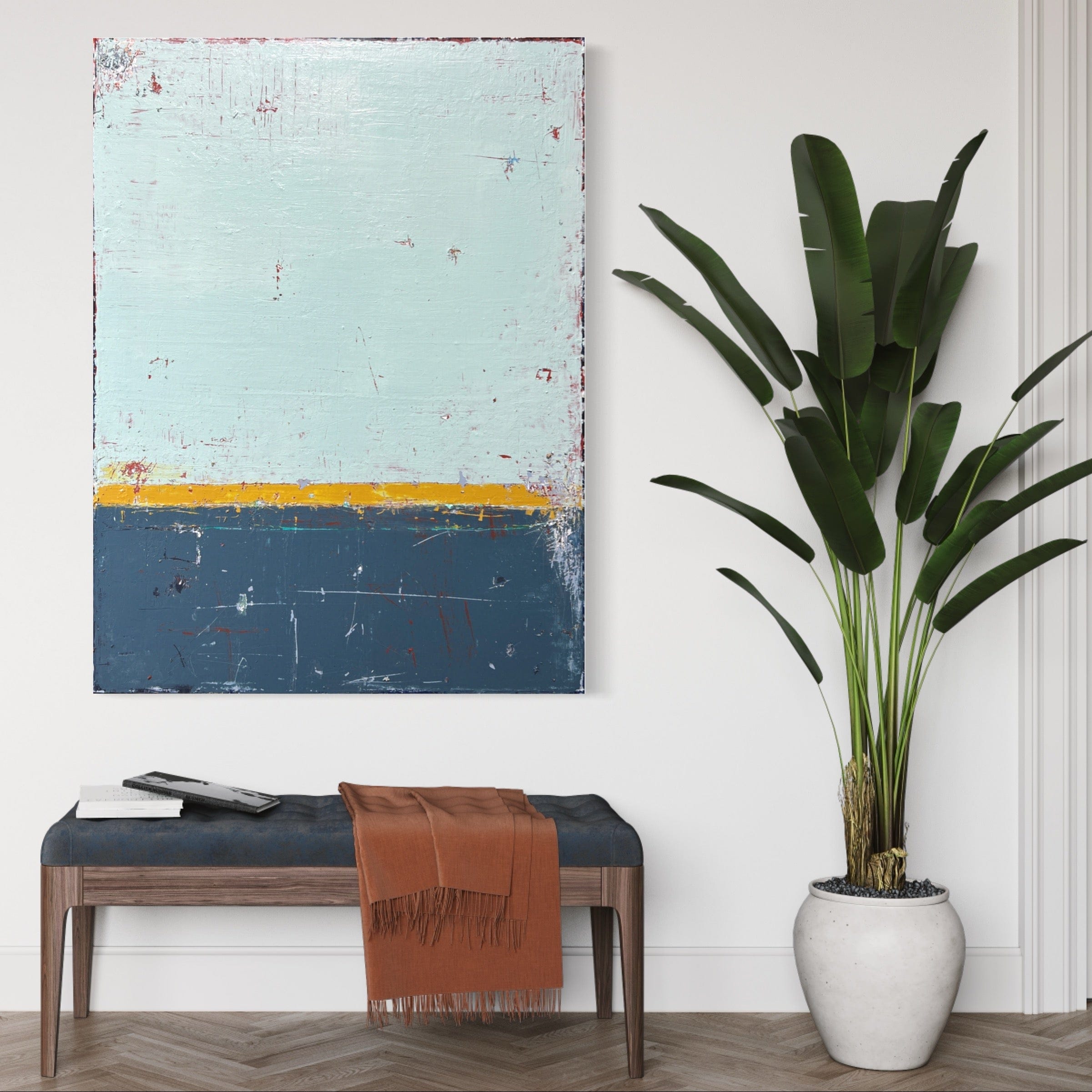 Robert Tillberg The Old Yellow Stripe | 36"x48"
