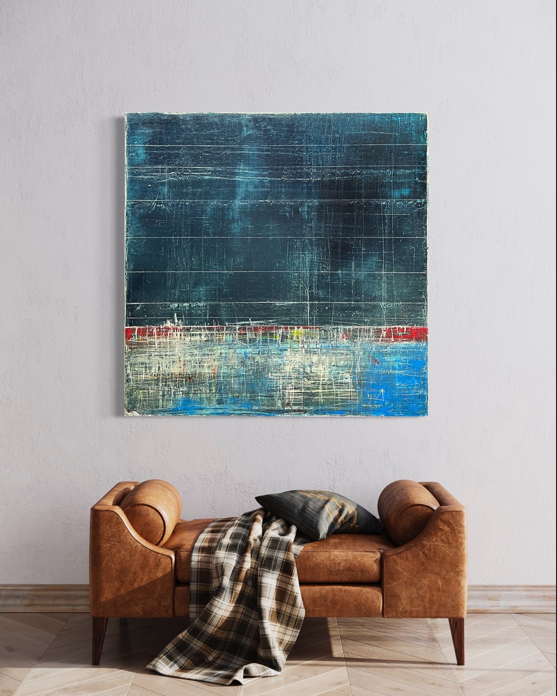 Robert Tillberg To The Bottom Of It | 48"x48"